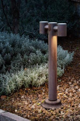 Abarth small garden beacon in aged brass - Exterior wall lights by Aldo Bernardi