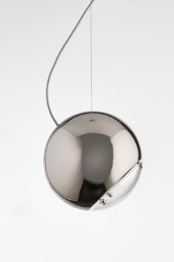Globo pendant in platinum ceramic - Pendants by Aldo Bernardi