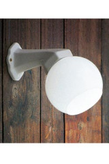 Quaranta small white ceramic wall lamp - Wall lights by Aldo Bernardi