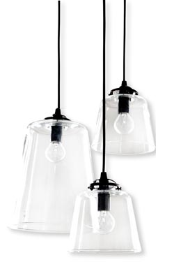 Triple pendant in  cluster Aurore - Pendants by Angel des Montagnes