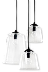 Triple pendant in  cluster Aurore - Pendants by Angel des Montagnes
