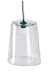 Suspension en verre transparent Aurore - Suspension by Angel des Montagnes