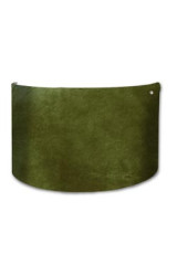 Wall lamp cowhide khaki  green  - Wall lights by Angel des Montagnes