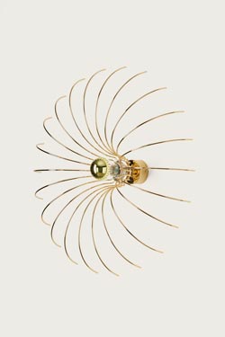 Applique comme une araignée dorée Spider 