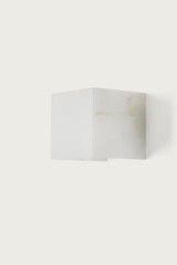 Applique cube en albâtre Vaster - Applique by Aromas
