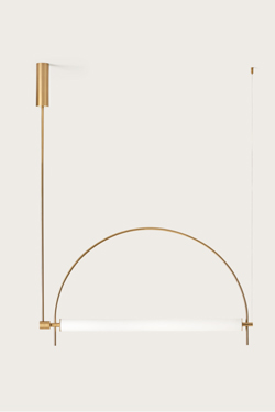 Arc suspension en arche dorée - Suspension by Aromas