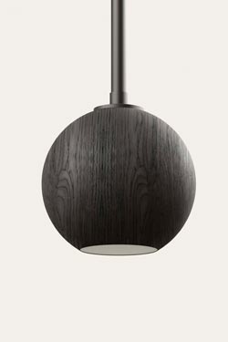 Chandelier 15 lights in wood and metal Lita