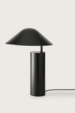 Damo lampe de table en acier noir mat - Lampe de table by Aromas