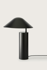 Damo lampe de table en acier noir mat - Lampe de table by Aromas