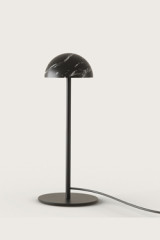 Dussa lampe de table en acier et marbre noir  - Lampe de table by Aromas
