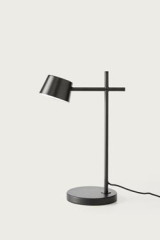 Lampe de bureau an métal noir mat Nera - Lampe de bureau by Aromas