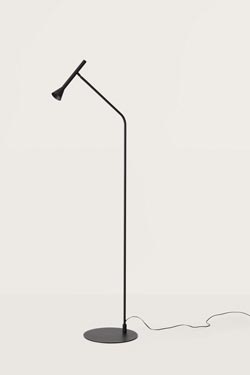 Liseuse orientable Design noir mat Lyb - Lampadaire by Aromas