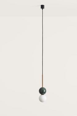 Dalt green marble pendant - Pendants by Aromas