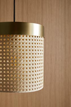 Ptan natural rattan pendant