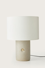 Sand lampe de table en terrazzo gris - Lampe de table by Aromas