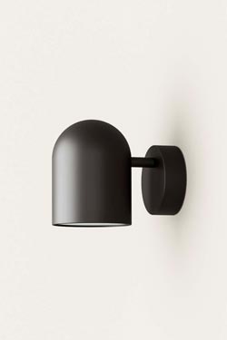 Black wall lamp Pipe - Wall lights by Aromas