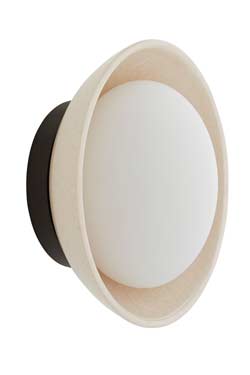 Applique ronde en céramique craquelée Glaze