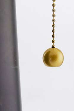 Grande lampe de table classique en marbre noir Sidney