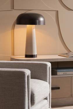 Lampe de table champignon Williams