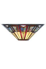 Art Déco applique évasée style Tiffany  - Applique by Artistar