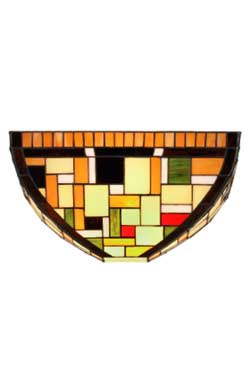 Klimt applique en verre style Tiffany - Applique by Artistar