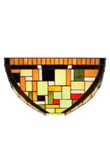 Klimt applique en verre style Tiffany - Applique by Artistar