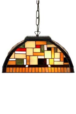 Klimt suspension en verre style Tiffany - Suspension by Artistar