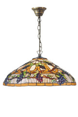 Suspension moyenne style Tiffany - Suspension by Artistar