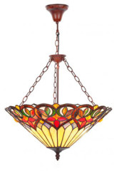 Suspension Tiffany forme conique  - Plafonnier by Artistar