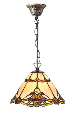 Suspension Tiffany Style Art déco - Suspension by Artistar
