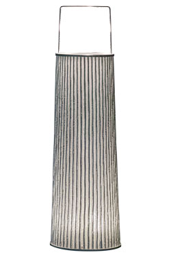 Hipatia white portable outdoor table lamp