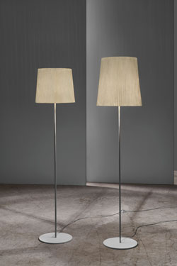 Virginia floor lamp with large shade 