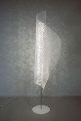 White like a sail floor lamp Clara - Floor lamps by Arturo Alvarez