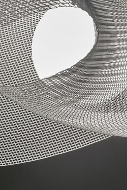 Grande suspension avec module LED intégré Mytilus 