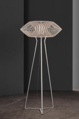 V Lampadaire graphique blanc - Lampadaire by Arturo Alvarez