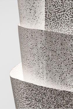 Lampe de table blanche Blossom 