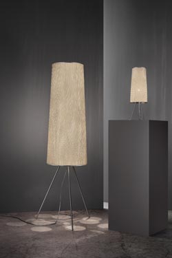 Lampe de table contemporaine blanche Ura