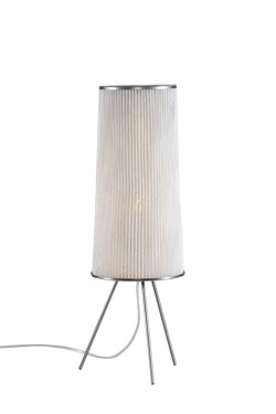 Lampe de table contemporaine blanche Ura