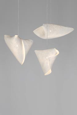 lustre blanc 3 lumières Ballet