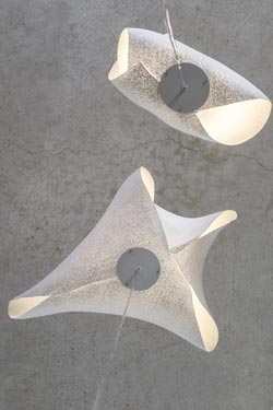 lustre blanc 3 lumières Ballet