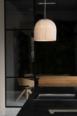 Mini suspension cloche blanche Onn 