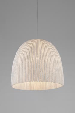 Onn suspension cloche blanche 35cm 