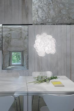 Blum white cloud pendant