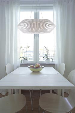 V large geometric pendant light 105cm white - Pendants by Arturo Alvarez