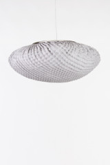 Large round and white pendant Tati - Pendants by Arturo Alvarez