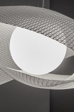 Mytilus large pendant lamp with integrated LED module