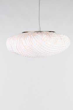 Painted white fabric Simetech Tati pendant