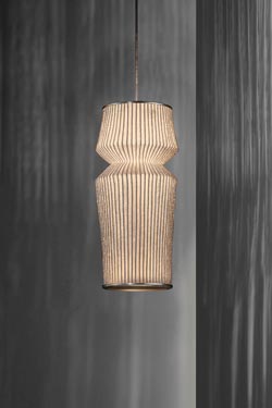 Ura 2 long geometric pendant lamp - Pendants by Arturo Alvarez
