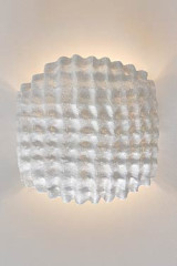 Petite applique en tissu blanc gaufré Tati - Applique by Arturo Alvarez