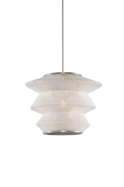 Ura 3 suspension lampion blanche